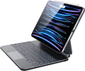 CHESONA iPad Pro 11 Case with Keyboard, 4th/3rd/2nd/1st Generation, Magnetic Floating, Multi-Touch Trackpad, Black