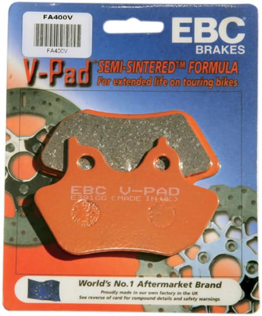 Ebc Semi Sintered Disc Pads (Fa95V) FA95V