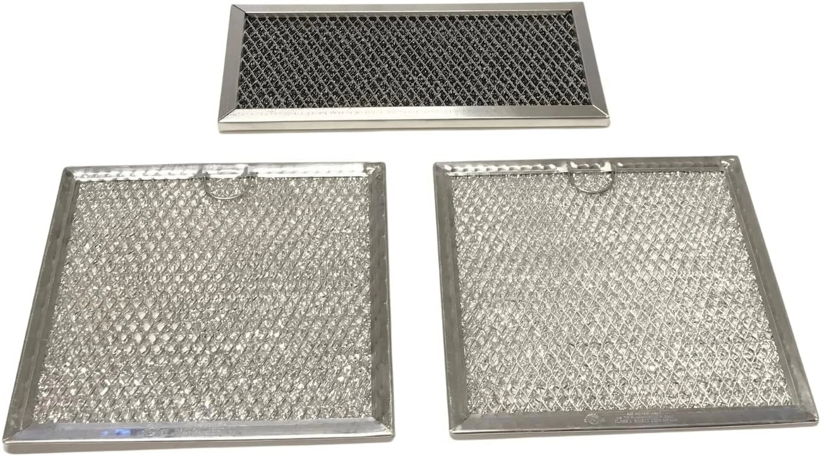 Microwave Grease & Charcoal Filter Set Compatible With Model Numbers PVM9179SK1SS, PVM9179SK2SS, PVM9195DF1BB