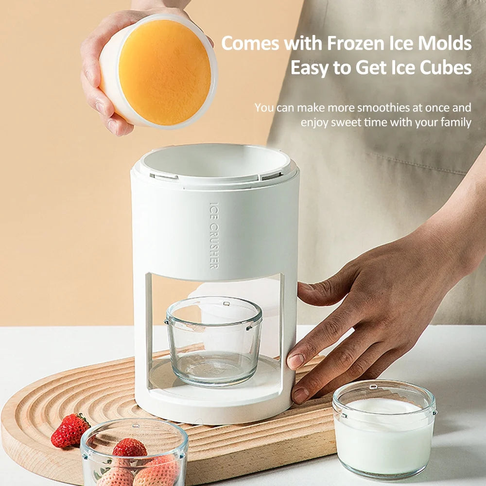 Arealer Ice Maker,Ice Shaver Ice Maker Portable Crushed Ice Maker Snowcones Ice Cream Cone With Ice Shaved Ice Manual Maker Portable Snow Portable Snow Cone Mold Party Snowcones Ice Mold Party