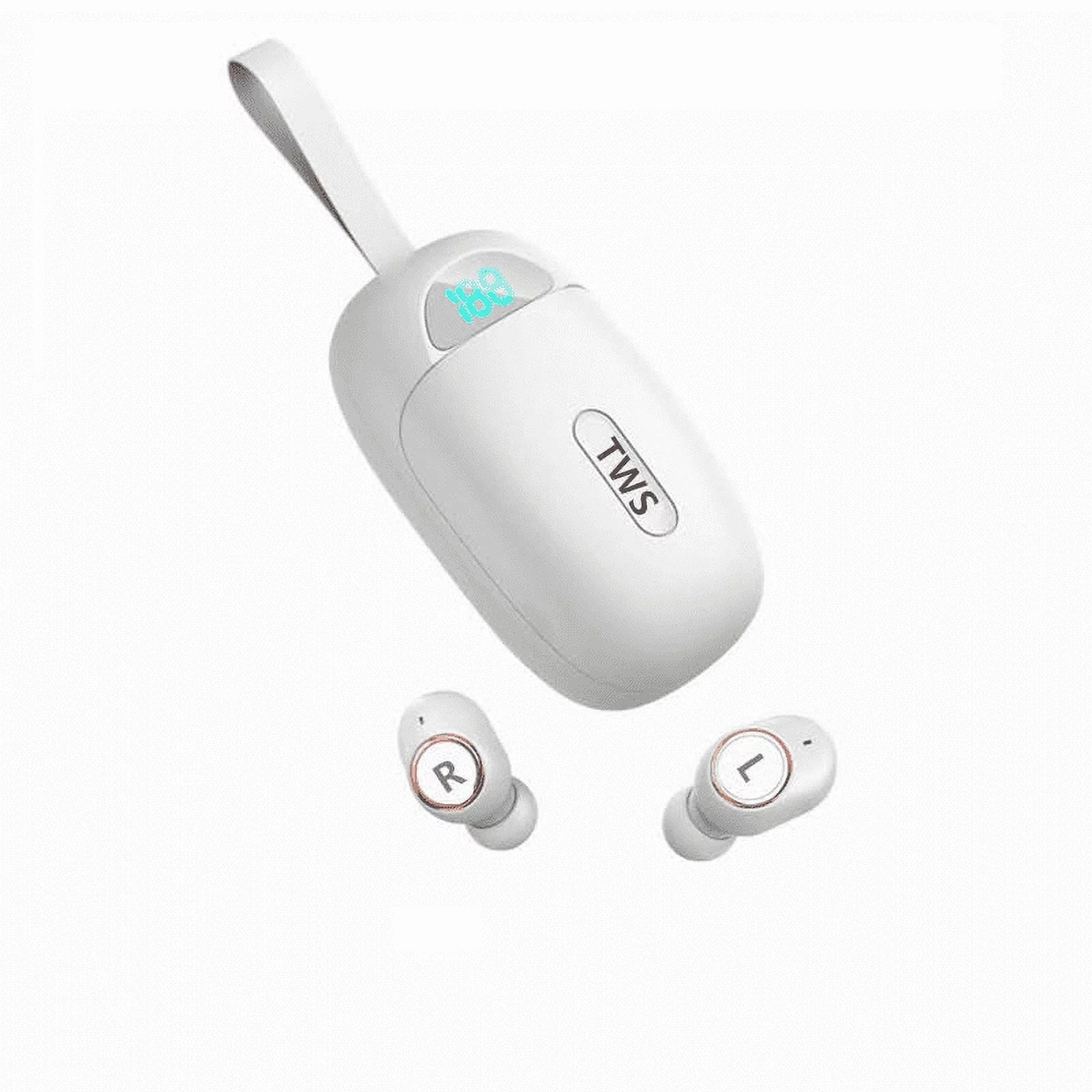 Wireless Earbuds For Cat S62 Pro , with Immersive Sound True 5.0 Bluetooth in-Ear Headphones with 2000mAh Charging Case Stereo Calls Touch Control IPX7 Sweatproof Deep Bass