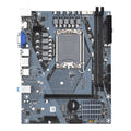 moobody DDR4 H610M Computer Motherboard LGA1700 CPU Dual Channel Dual M.2 Interface Strong Compatibility High-Quality All-Solid Capacitors High-Speed Transmission High-Clear Visual Experience S