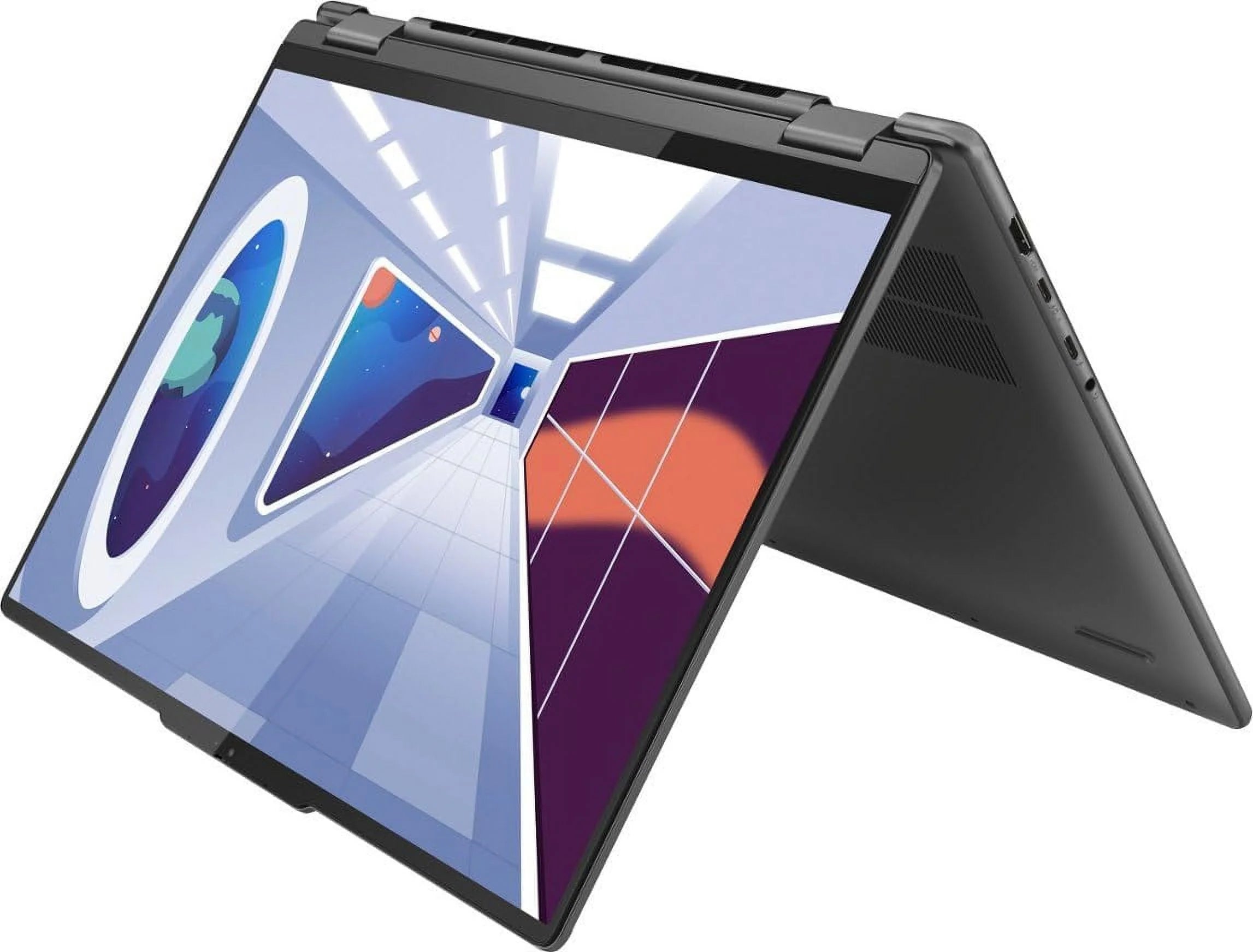 Lenovo Yoga 7i 14 2.2K Touchscreen 2-in-1 Design, Intel Evo Platform, Intel Core i5-1335U Processor 10-core 4.6GHz, 8GB LPDDR5 RAM 512GB SSD, WiFi, Backlit KB, Win11, Storm Grey, NoCo Bundle