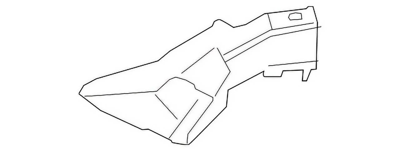 New Genuine BMW Air Duct Brake Left (2012-2018) OE 51747255417