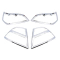 For Honda Goldwing 1800 2001 to 2010 GL1800 Gold Wing GL 1800 Motorcycle Trunk Brake Light And Saddlebag Light Grilles Chrome