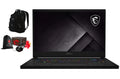 MSI GS66 Stealth Gaming and Entertainment Laptop (Intel i7-10750H 6-Core, 32GB RAM, 1TB PCIe SSD, 15.6 Full HD (1920x1080), NVIDIA RTX 2060, Wifi, Bluetooth, Win 10 Pro) with ME2 Backpack , Loot Box