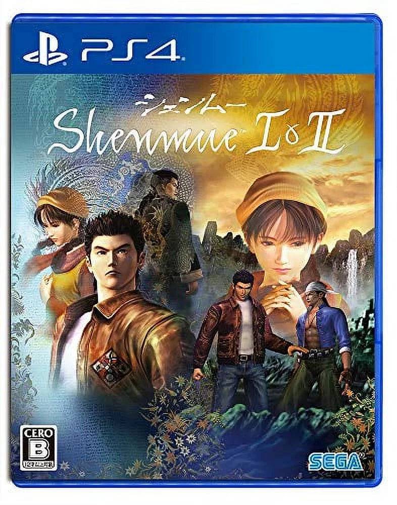 Sega Shenmue I & II SONY PS4 PLAYSTATION 4 JAPANESE VERSION