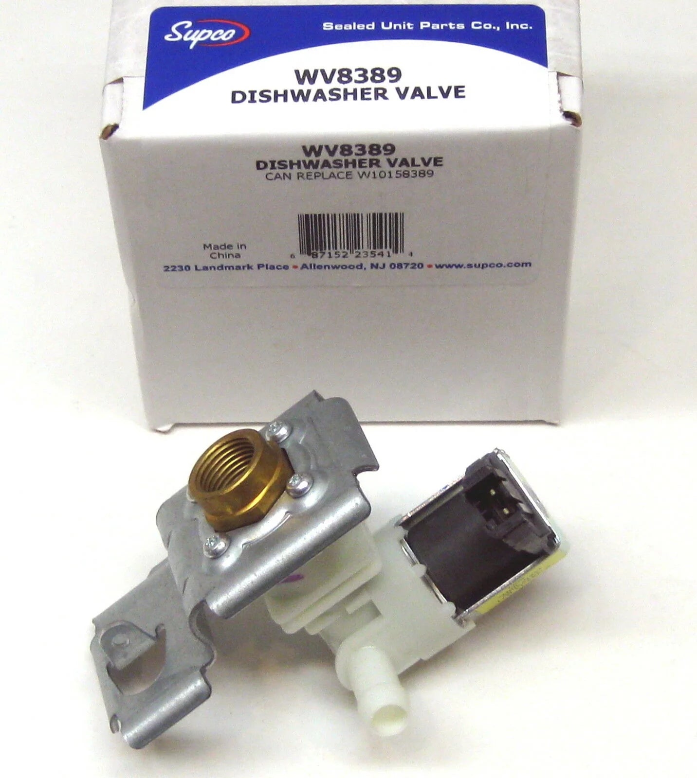 Dishwasher Water Valve W10158389 for Whirlpool Kenmore AP4369607 PS2348011