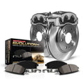 Power Stop Rear Stock Replacement Brake Pad and Rotor Kit with Calipers KCOE5486