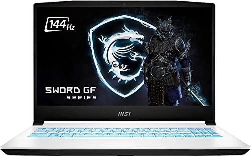 MSI 2022 Sword 15.6 Gaming Laptop 144Hz IPS Level FHD 12th 12th Intel Core i5-12450H 8-Core 16GB DDR4 1TB NVMe SSD NVIDIA GeForce RTX 3050 4GB GDDR6 Backlit Keyboard Windows 11 Pro w/ RATZK 32GB USB