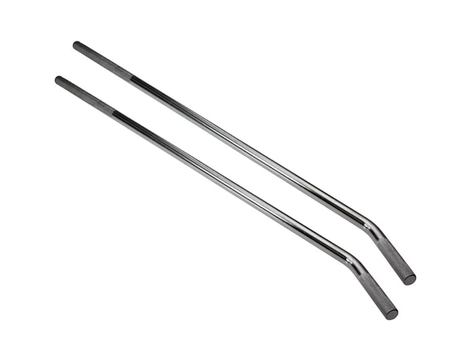 2 Pack 39 Standard Winch Bar for Flatbed Trailer - Chrome Polished Steel Winch Bar with Non-Slip Handle - Strap Binder Bar for Flatbed Winches