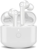 Monster Verse True Wireless Bluetooth Earbuds with Qi-Wireless Compatible Charging Case, White