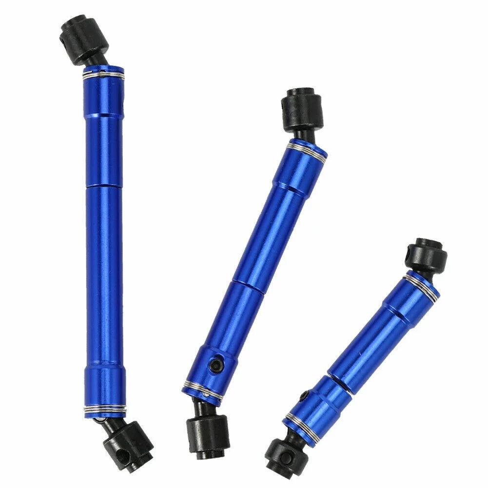 3 x Steel 1/10 RC Car Drive Shaft (Front, Middle, Rear), Rotating Designs CVD, Model Car DIY Replacement For TRAXXAS TRX6 G63 6X6 88096?4