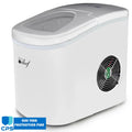 Deco Chef IMWHT Compact Electric Ice Maker White Bundle with 1 Year Extended Protection Plan
