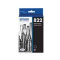EPSON 822 DURABrite Ultra Ink Standard Capacity Black Cartridge (T822120-S) Works with WorkForce Pro WF-3820, WF-3823, WF-4820, WF-4830, WF-4833, WF-4834