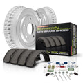 Power Stop Rear Stock Replacement Drum and Shoe Kit KOE15349DK