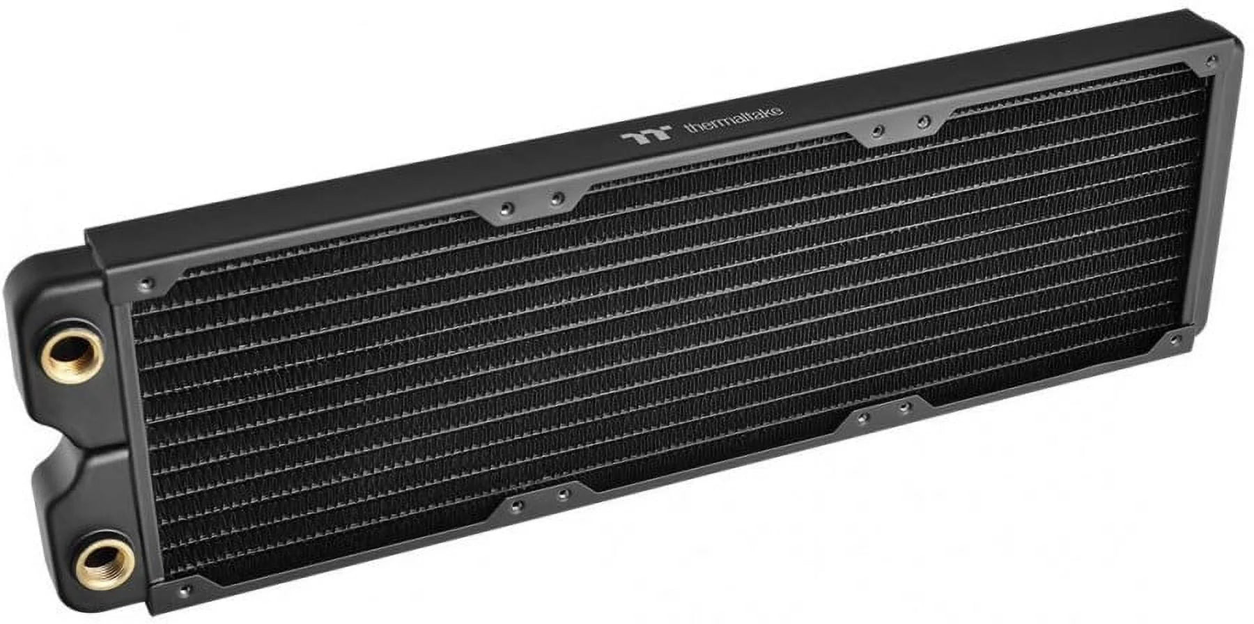 Thermaltake Pacific DIY Liquid Cooling System C360 27mm Thick High-Density Fins Single-Row Copper Tubes Copper Radiator CL-W228-CU00BL-A