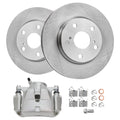 Detroit Axle - 10.8 inch Front Disc Brake Rotors Right Brake Caliper Replacement for Toyota RAV4 Prius V Lexus HS250H Scion xB