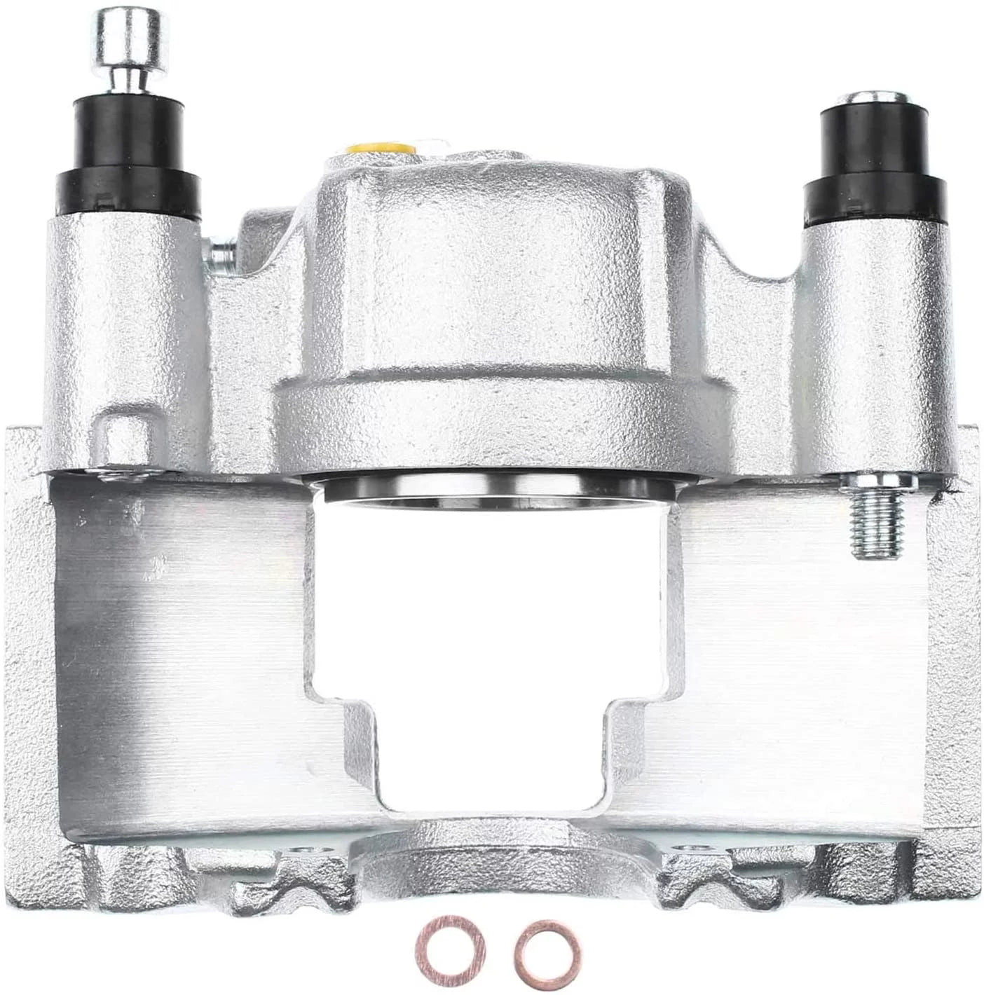 A-Premium Disc Brake Caliper Assembly Without Bracket Compatible with Chevrolet GMC C K-Series Pickup Ram 1500 Yukon Front Passenger Side Fits select: 1997-1999 CHEVROLET TAHOE K1500