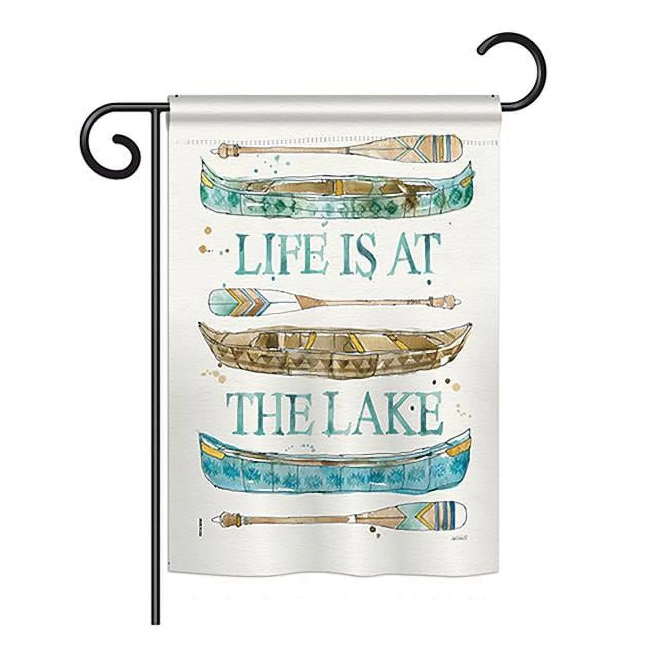 Breeze Decor BD-OU-G-109071-IP-BO-DS02-US Life At The Lake Nature - Everyday Outdoor Impressions - Decorative Vertical Garden Flag