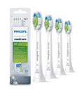 W2 Toothbrush Replacement Heads for Philips, Compatible with Sonicate DiamondClean Optimal Clean Series Toothbrush head HX6064/65, White, 4 Pack