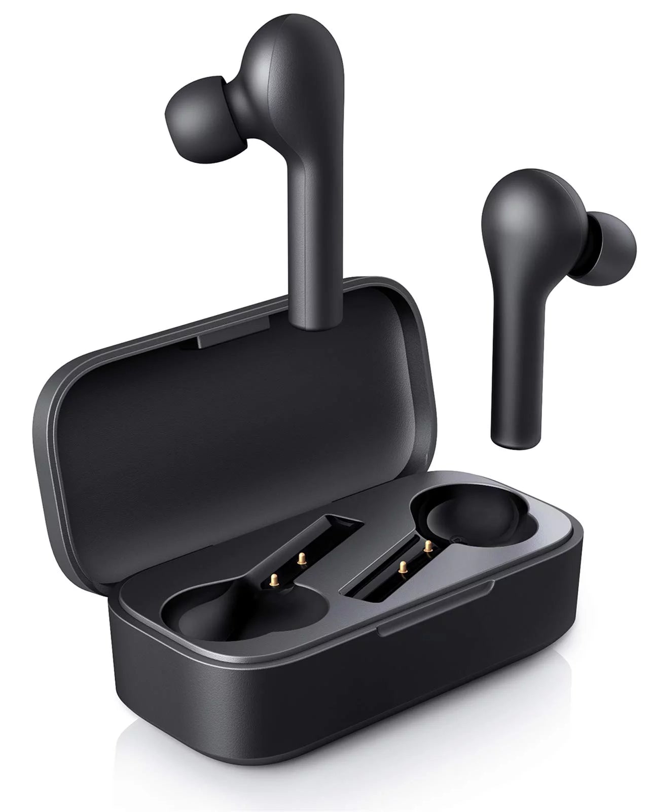 AUKEY True Wireless Earbuds, BT 5 Headphones in Ear with Built-in Mic, Touch Control, 35 H Playback for iPhone and Android