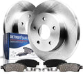 Detroit Axle - Rear Brake Kit for Buick Allure LaCrosse Pontiac Grand Prix Chevy Impala Limited Brake Rotors Ceramic Brakes Pads Replacement : Not for GXP or Super Models