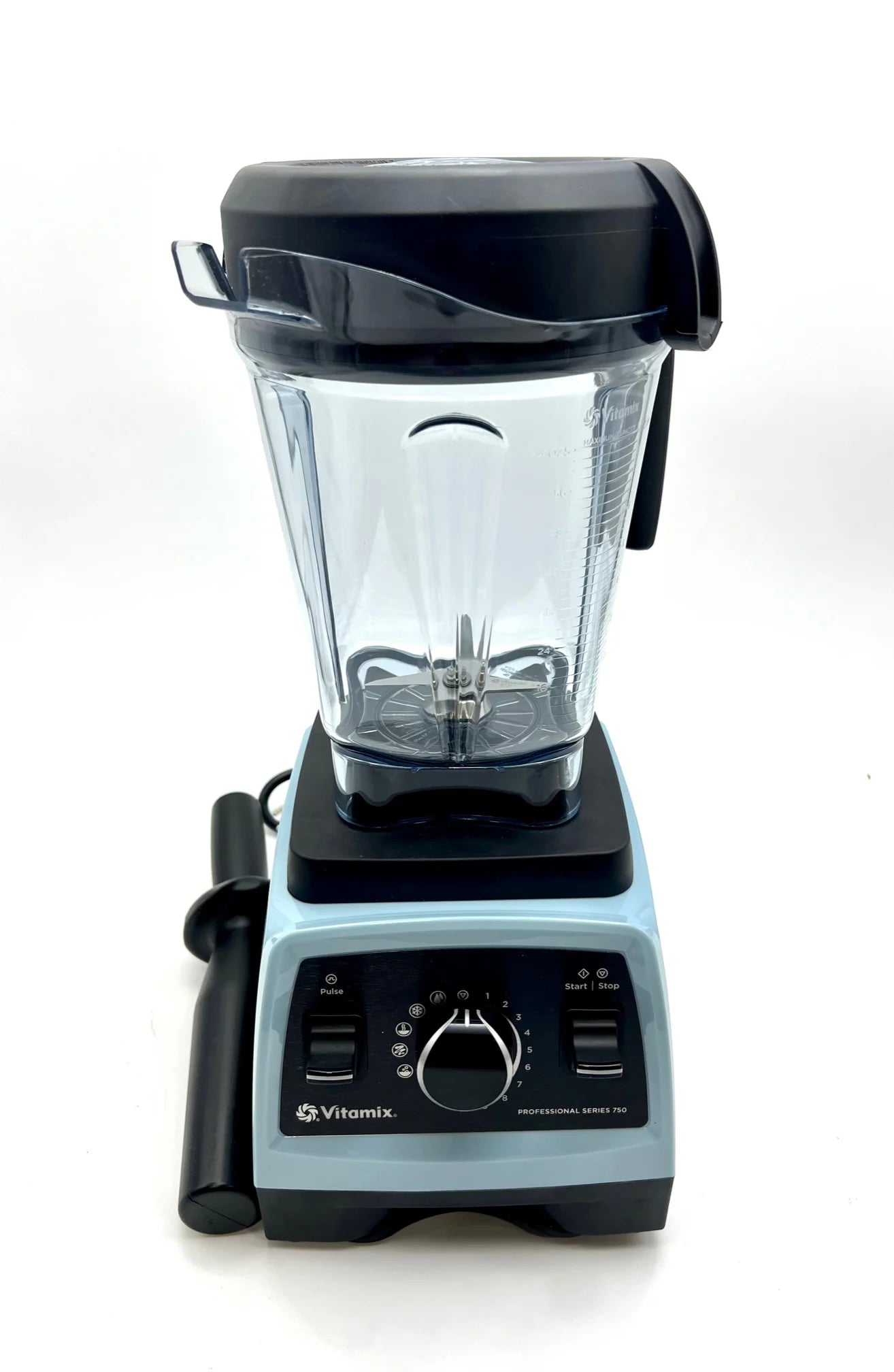 Open Box Vitamix Professional Series 750 Blender 64oz Low-Profile VM0158A - BLUE