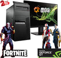 Pre-Owned Gaming Lenovo Desktop Computer MT Core i5 CPU 16GB Ram, 1TB HDD, New 22 LCD, NVIDIA GT 730, Keyboard & Mouse, WiFi, Bluetooth, DVD, Win10 Home PC (Refurbished)