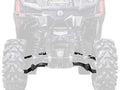 SuperATV Heavy Duty High Clearance 1.5 Rear Offset A Arms for Can|Am Maverick Trail (2018+) | Black | Fits Up To A 30 Tire|AA-CA-T-1.5-R-HC-02