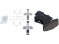 Front Brake Pad Set - Compatible with 1995 - 1998 Toyota Tacoma 1996 1997