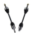 AutoShack Front New CV Axle Drive Shaft Assembly Neoprene Boots Set of 2 Driver and Passenger Side Replacement for 2006-2009 Ford Fusion 2003-2007 2008 Mazda 6 2006-2009 Mercury Milan 2.3L AWD FWD