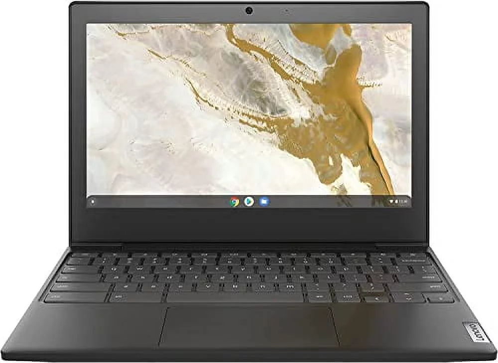 Lenovo 3 11 Chromebook, Intel Celeron N4020 Dual-Core Processor, 4 GB RAM, 32GB eMMC SSD, 11.6-inch HD Display, Chrome OS, 802.11ac, Bluetooth, HDMI, Onyx Black, W/Silmarils Accessories