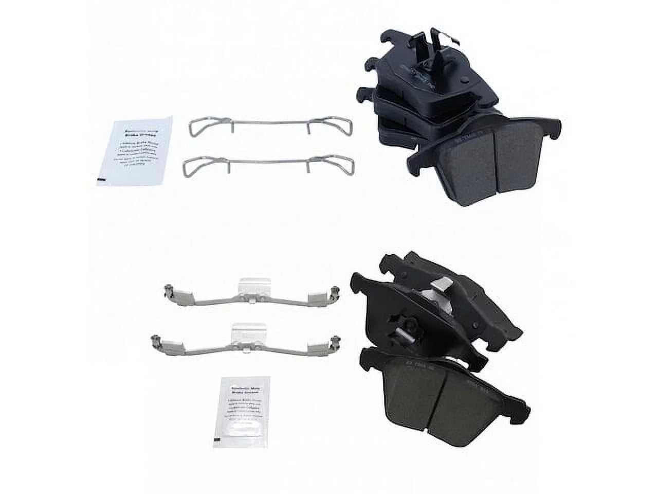 Brake Pad Set - Compatible with 2003 - 2009 Volvo XC90 2004 2005 2006 2007 2008