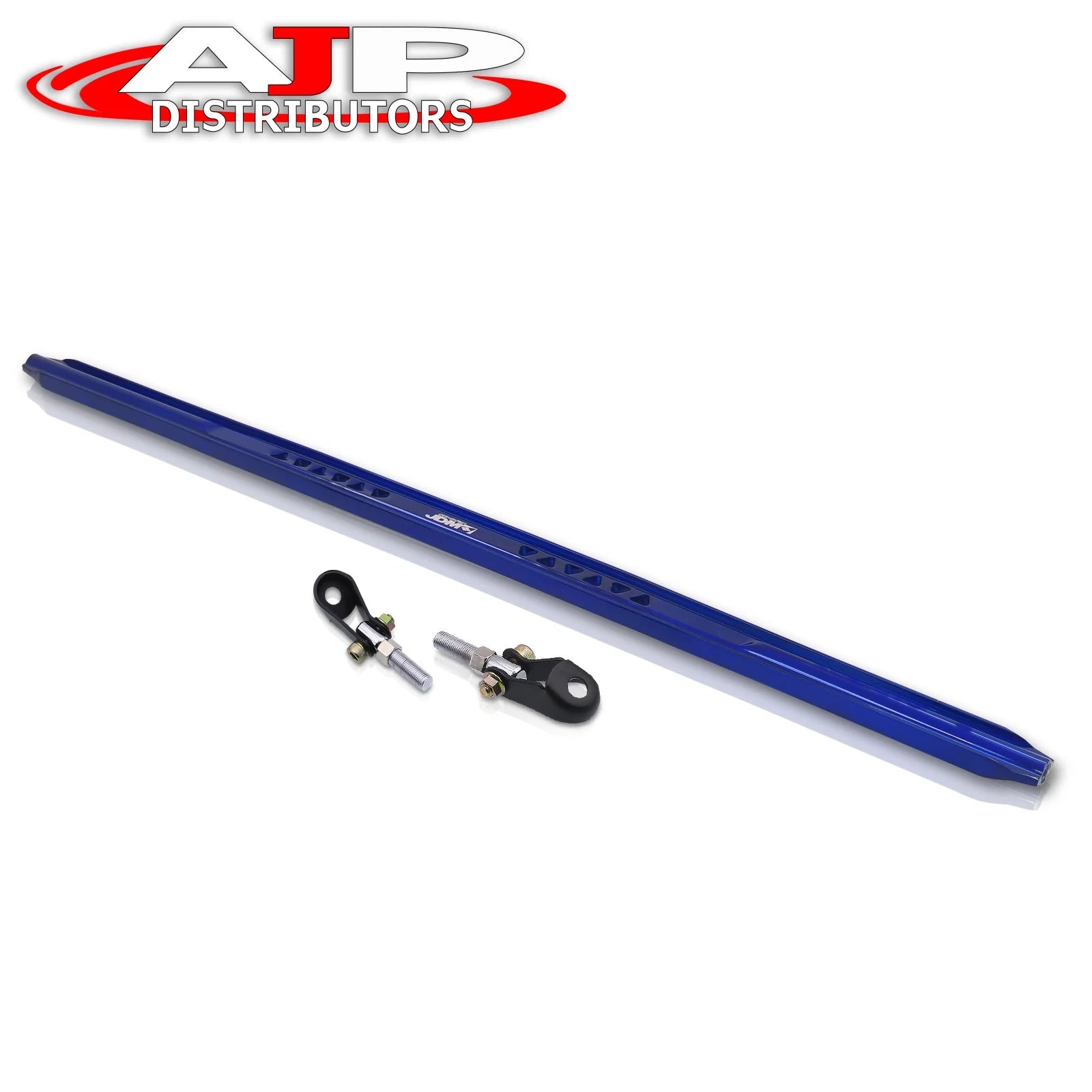 AJP Distributors JDM Sport Rear Upper Suspension Aluminum C-Pillar Strut Bar Tie Brace Rod Arm Blue Compatible/Replacement For Volkswagen VW Golf GTI R32 MK4 MKIV 1999 2000 2001 2002 2003 2004 2005