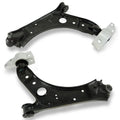 Teledu Front Left & Right Lower Control Arms For 2011-2018 Volkswagen Jetta Sedan 2.0L