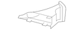 New Genuine BMW Front Left Brake Air Duct (2011-2013) OE 51747229185