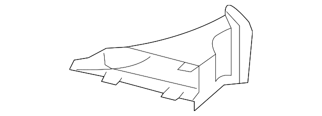 New Genuine BMW Front Left Brake Air Duct (2011-2013) OE 51747229185