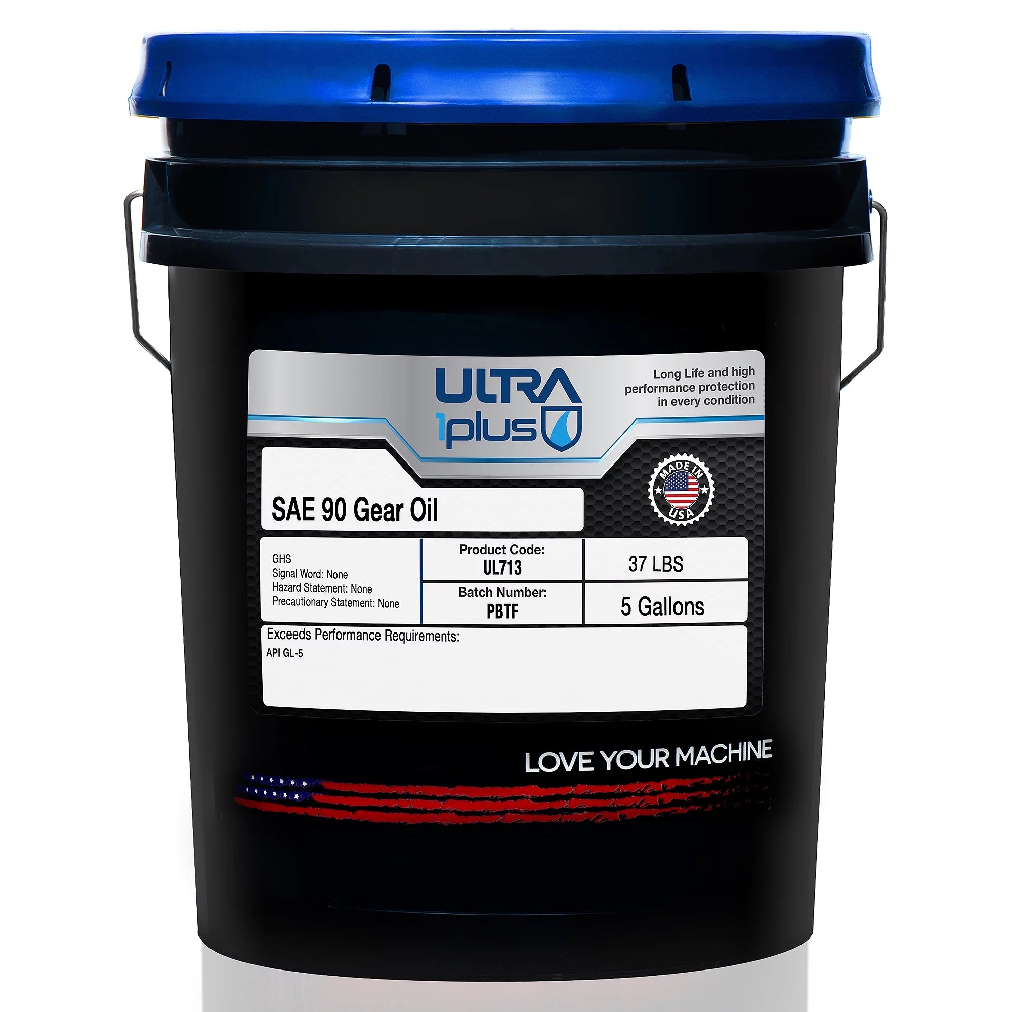 Ultra1Plus SAE 90 Conventional Gear Oil API GL-5 (5 Gallon Pail)
