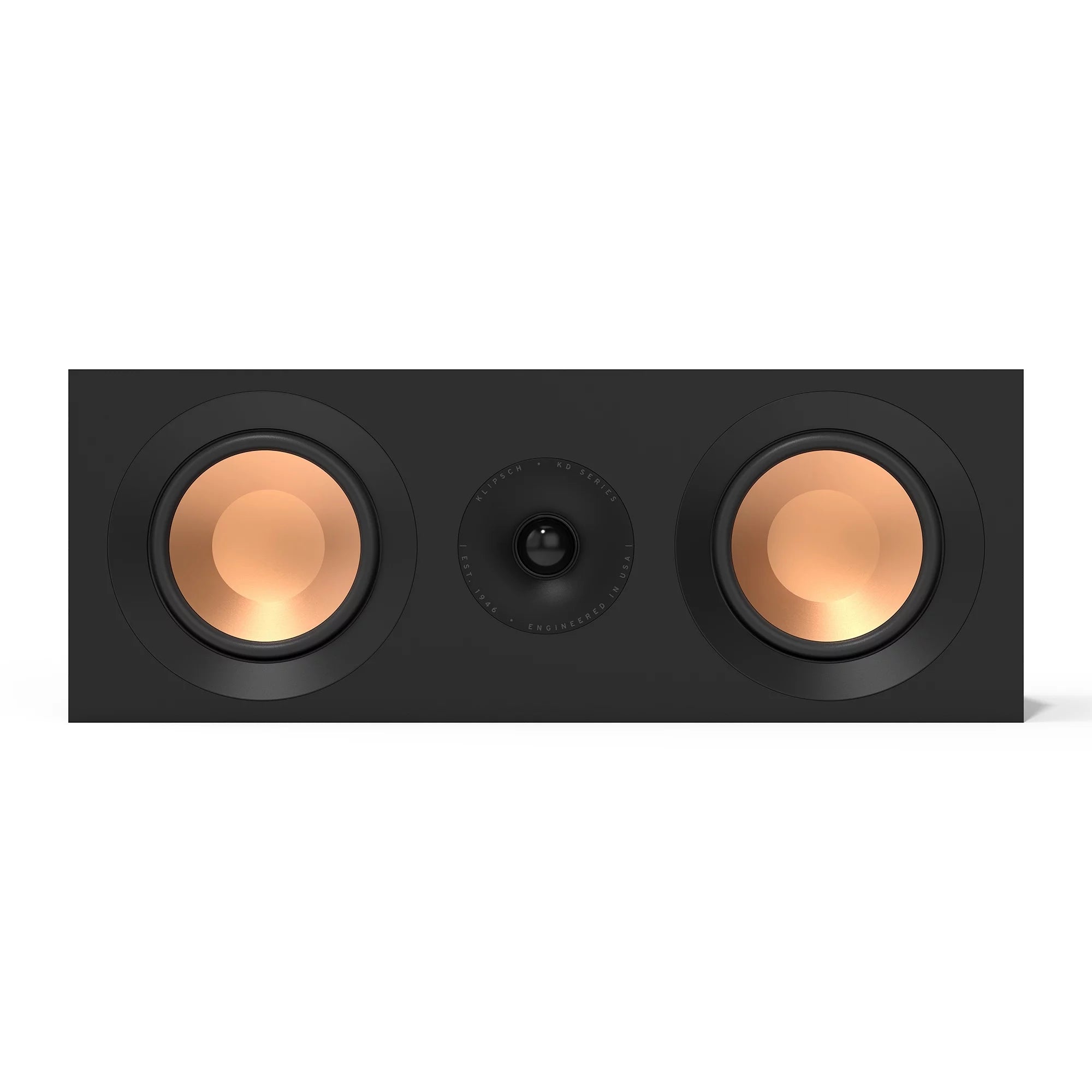 KD-52C Center Channel Home Theater Speaker in Black