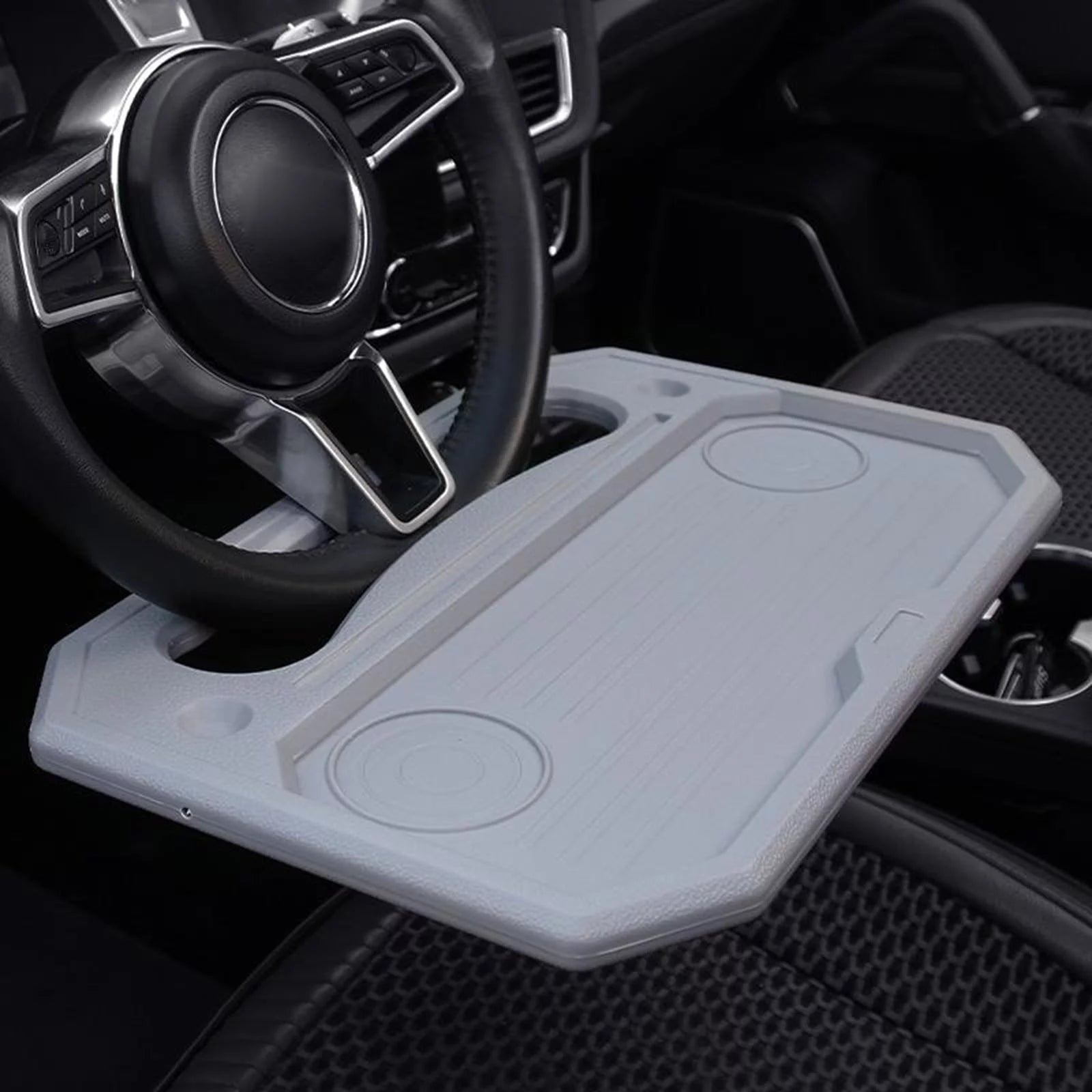 Portable Truck Steering Desk Mount Stand Black 01