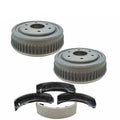 Rear Brake Drum & Shoe Kit Set For 93-99 K1500 95-00 Tahoe 95-99 Yukon Truck SUV Fits select: 1997-1999 CHEVROLET TAHOE K1500, 1996-1999 CHEVROLET GMT-400 K1500