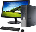 Restored Dell OptiPlex 990 Ultra Small USFF Computer PC, Intel Core i5 Processor, 8GB Ram, 500GB HDD, BTO Wireless Keyboard & Mouse, Wifi & Bluetooth, 22 FHD Monitor, 1080p Webcam, Windows 10  (Refurbished)