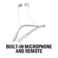 Skullcandy Ink'd Wireless Bluetooth Earbuds in White & Gray