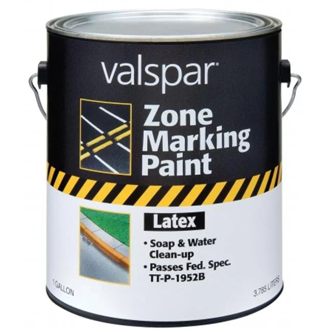 Valspar Brand 1 Gallon Red Zone Marking Paint  24-138 GL - Pack of 2
