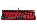 ASUS ROG Strix Scope RX EVA-02 Edition, 100% RGB Gaming Keyboard, ROG RX Red Optical Mechanical Switches, IP57 Water Resistance, USB Passthrough, Wider Ctrl Key, Stealth Key, Macro Support, EVA-themed