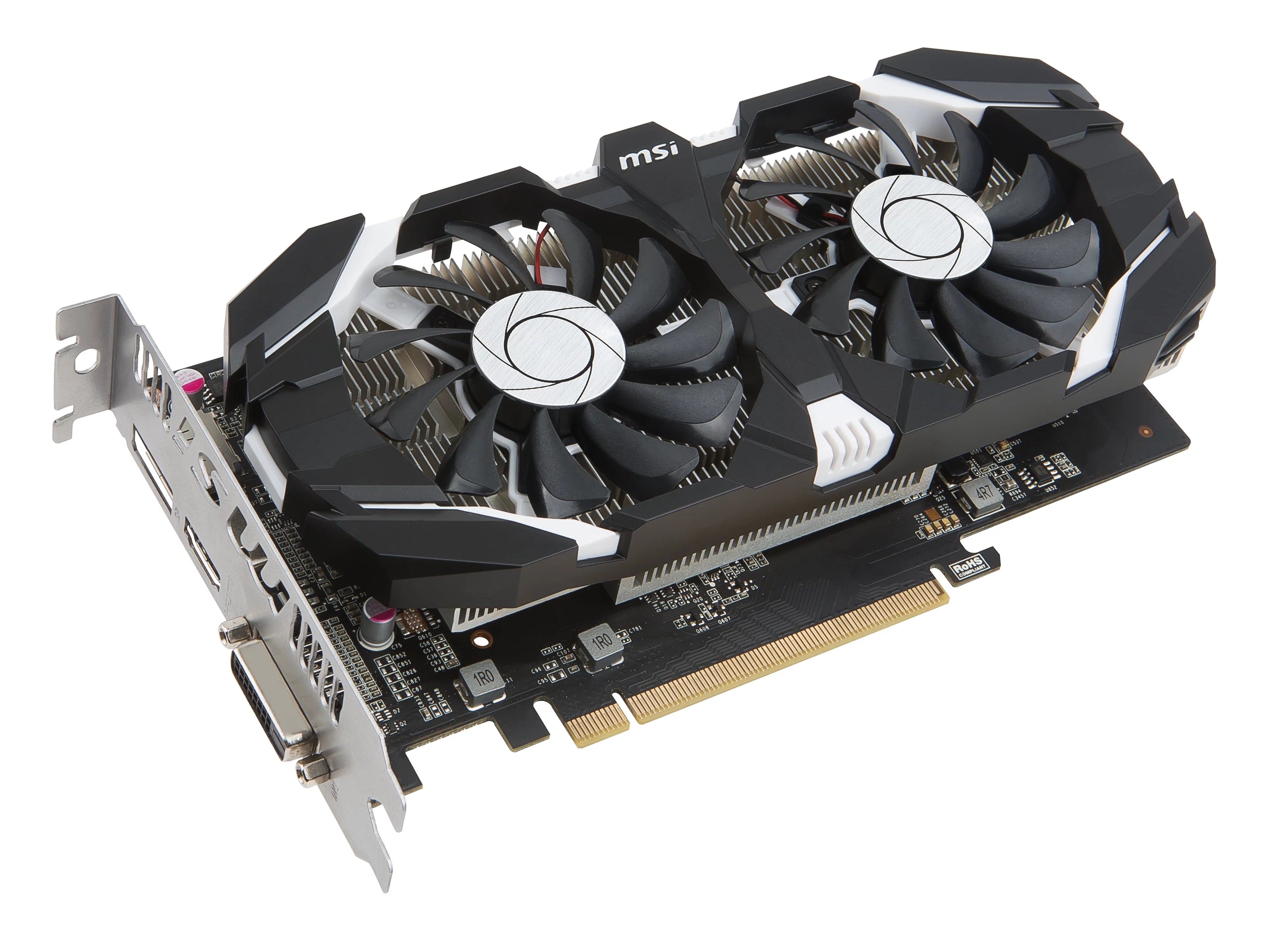 MSI GeForce GTX 1050 TI 4GB OC GDDR5 Graphics Card