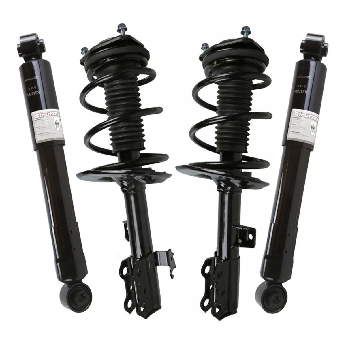 AutoShack Front Complete Strut Coil Spring and Rear Shock Absorber Kit Set of 4 Replacement for 2013 2014 2015 2016 2017 2018 Toyota RAV4 2.5L AWD FWD SUSPKG534