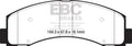EBC Brakes DP63088 6000 Series Greenstuff Truck/SUV Brakes Disc Pads