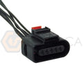 1x Connector 5-way for Air Mass Meter 8K0 973 705 A